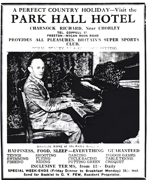 1938 park Hall hotel advert