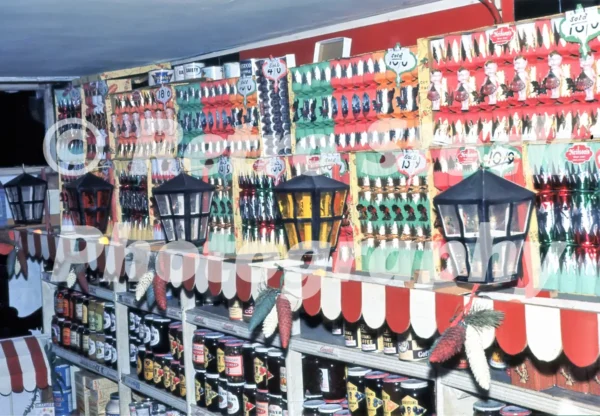 A british grocery shop seen at christmas in the 1950s 52742202731 o