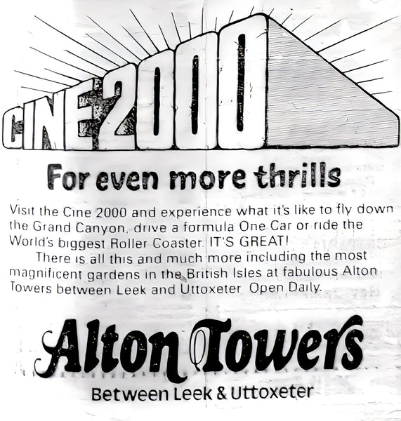 Alton towers cine 2000