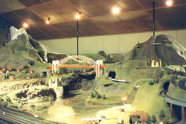 Alton towers model railway