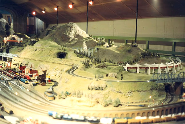 Alton towers model railway
