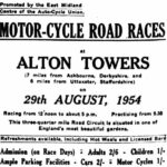 Alton towers motor cycle races 1954