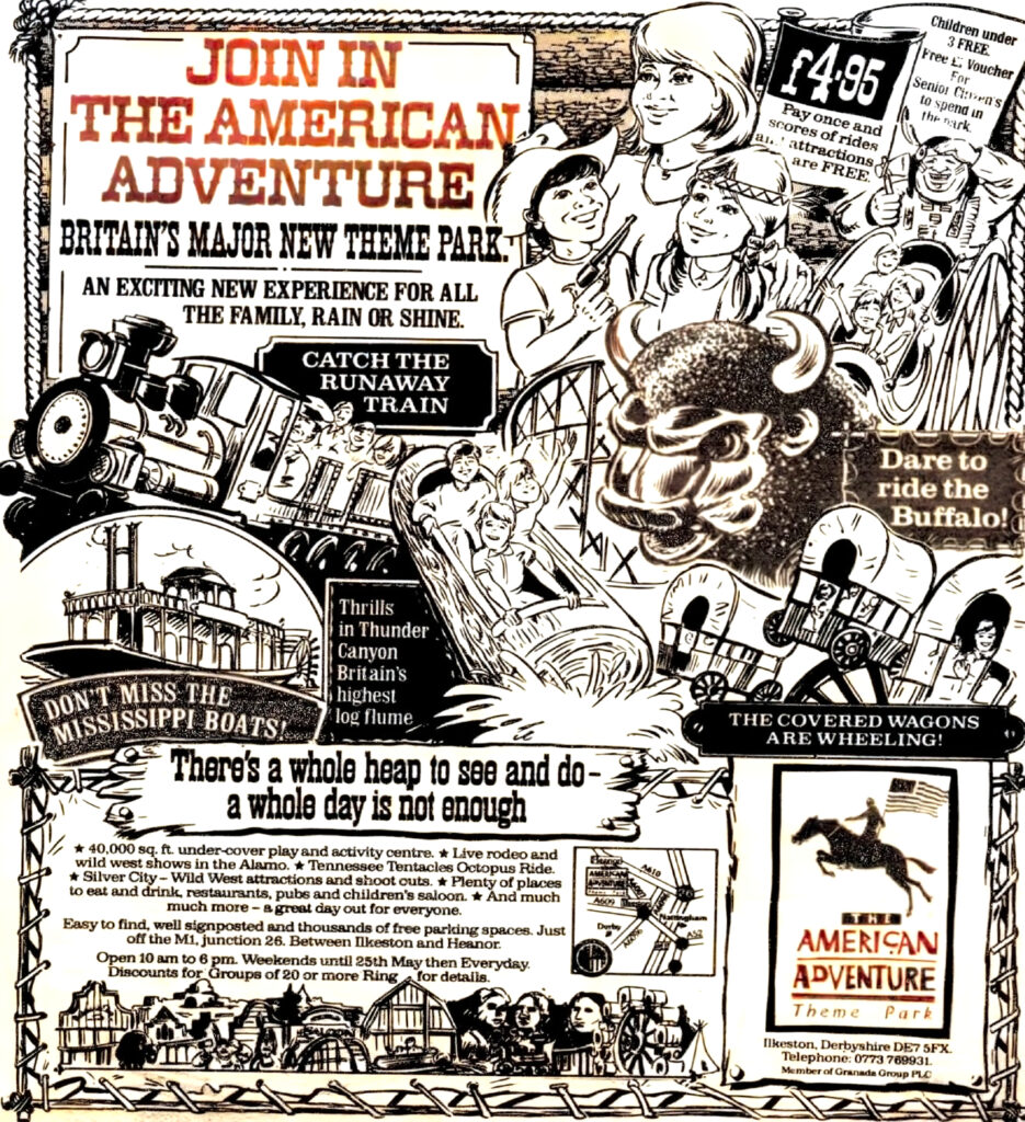American Adventure 1987 Advert