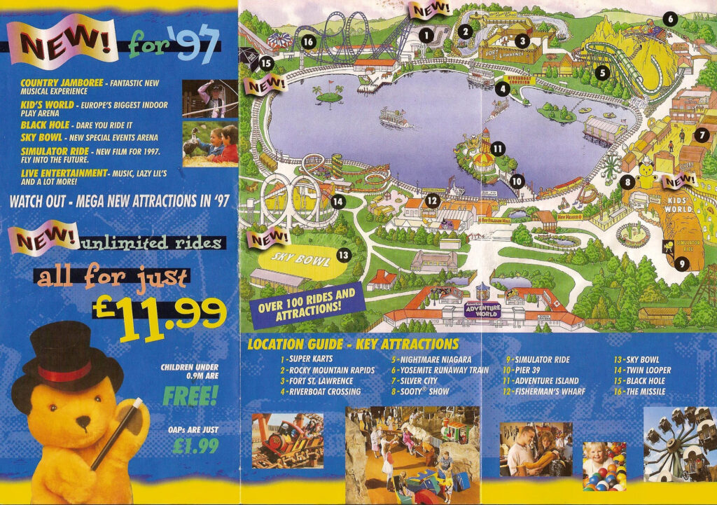 American Adventure 1997 Leaflet