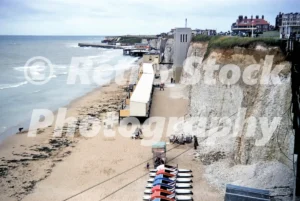 Beach at cliftonville, kent 1956 52742562465 o