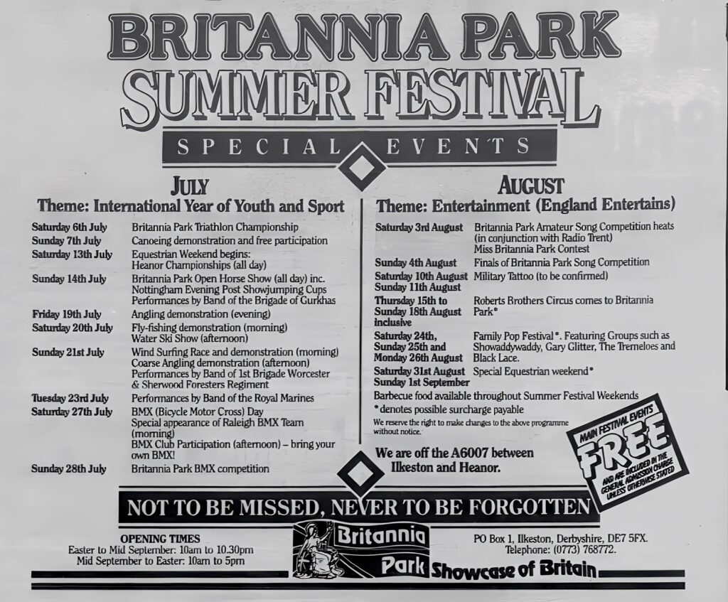 Britannia Park Summer Festival