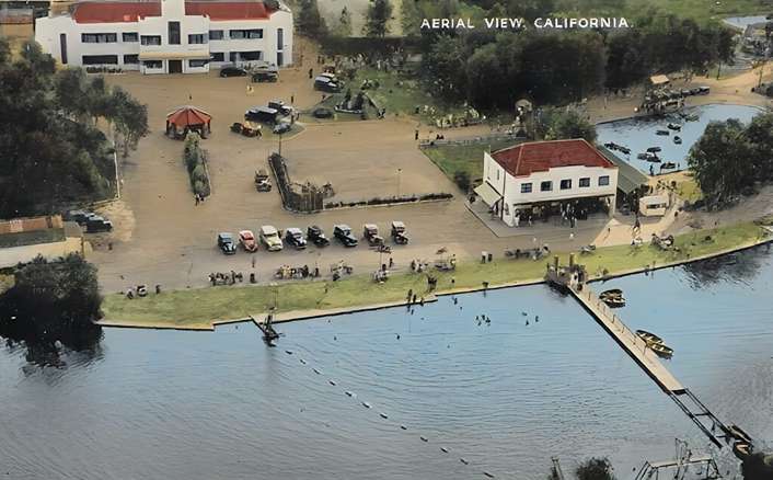 California In England Aerial