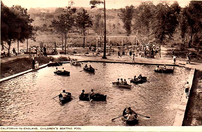 California In England Boating Pool