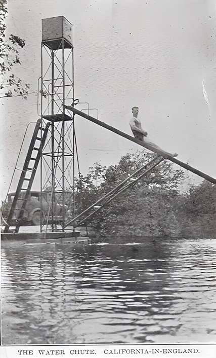 California In England Water Chute