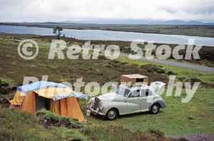 Camping with a Wolseley 6801960s 46166881374 o