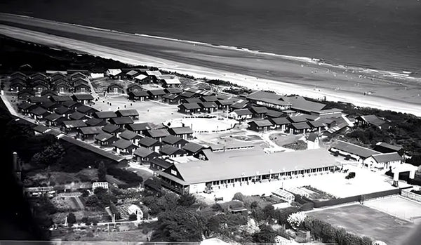 aerial view of derbyshire miners holiday camp in skegness