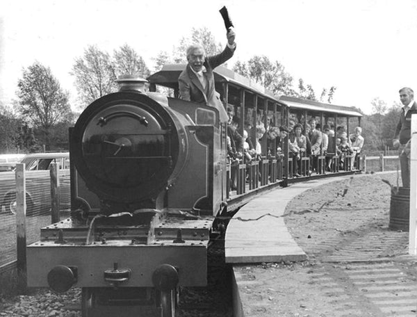 Frank Muir at kilverstone 1982