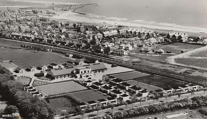 Gorleston Holiday Camp aerial view