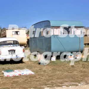 Hillman minx in a caravan park 1960s 52272097217 o