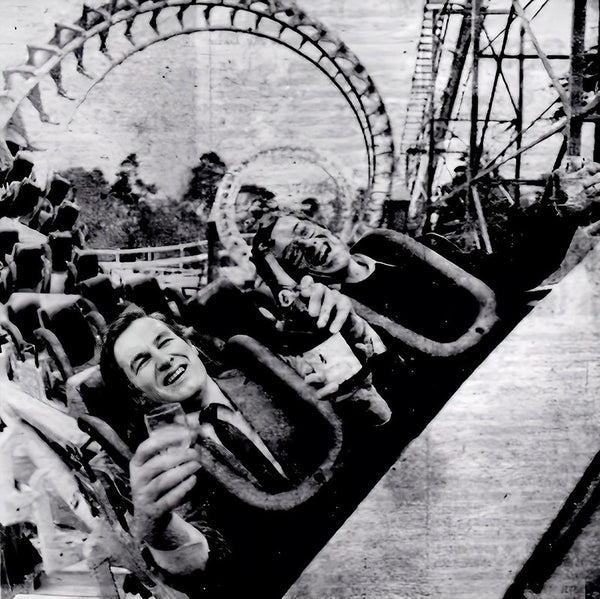 John Broome riding the corkscrew