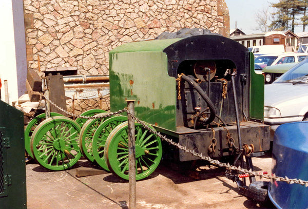 Mary Louise at the Ravenglass & eskdale railway 1989