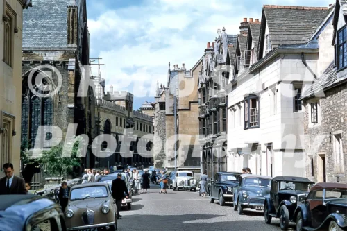 Merton Street, Oxford 1957