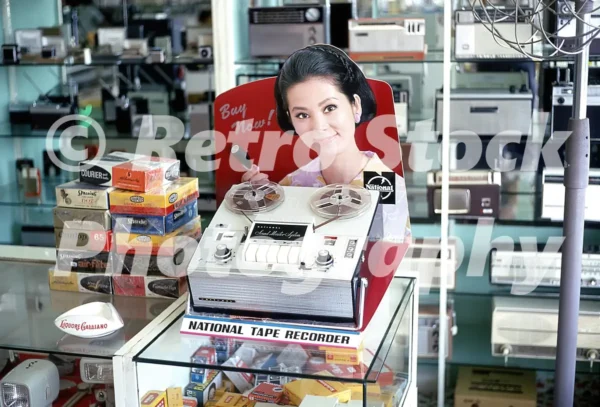 National tape recorder display in 1967 52020310290 o
