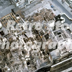 Rho hills department store fire seen from blackpool tower 1967 50365004158 o