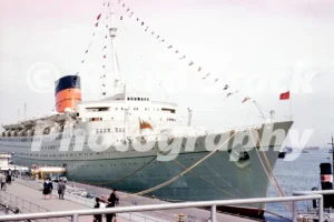 RMS Caronia seen in 1961 52272119152 o