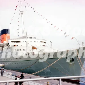 RMS Caronia seen in 1961 52272119152 o