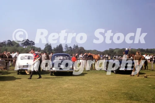 Royal polo match in Windsor Park 1956