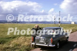 Severn bridge and singer gazelle 1966 52272102922 o