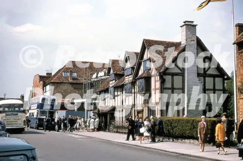 Shakespeare's Birthplace, Stratford upon Avon 1963