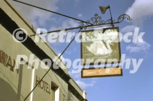 Swan Hotel, Thaxted, Essex 1968