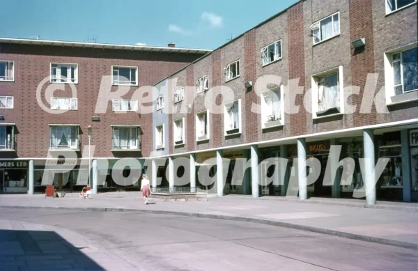 The Stow shopping centre Harlow Town Centre 1950s 52741703752 o