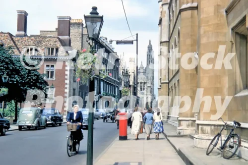 Trumpington Street, Cambridge 1956