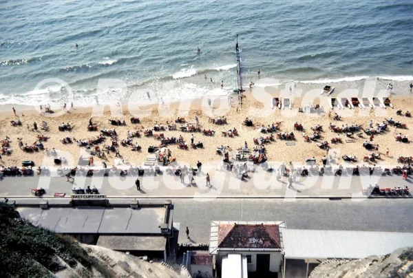 View from the East Cliff Lift Bournemouth 1956 52742141086 o
