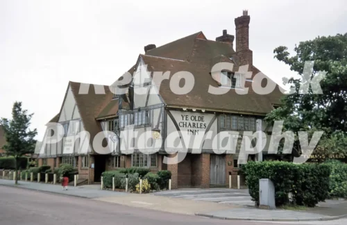 Ye Olde Charles Inn pub on Northdown Road, Cliftonville, 1956