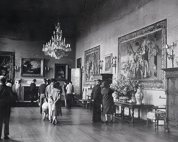Long gallery at stapleford house