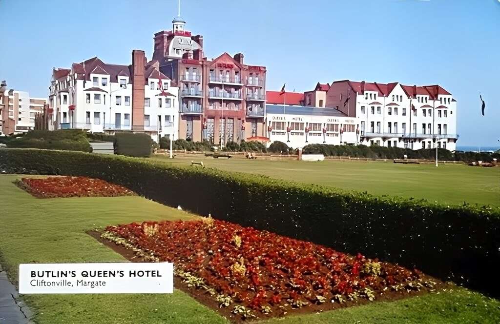 Rear view of the Butlins Queen's Hotel Cliftonville
