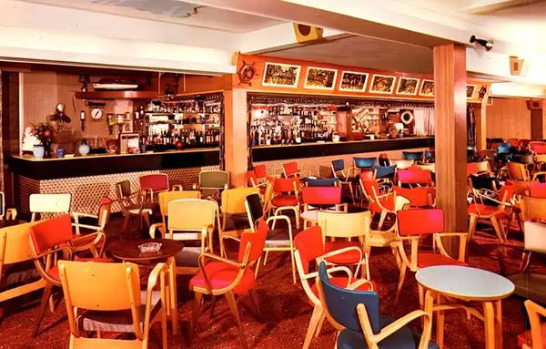 Caister Holiday Camp bar 1970s view