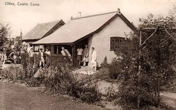 Caister Holiday Camp early view of the office