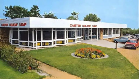 Caister Holiday Camp reception building 1970s