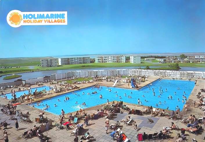 Holimarine Burnham Holiday Centre 1970s Swimming Pool