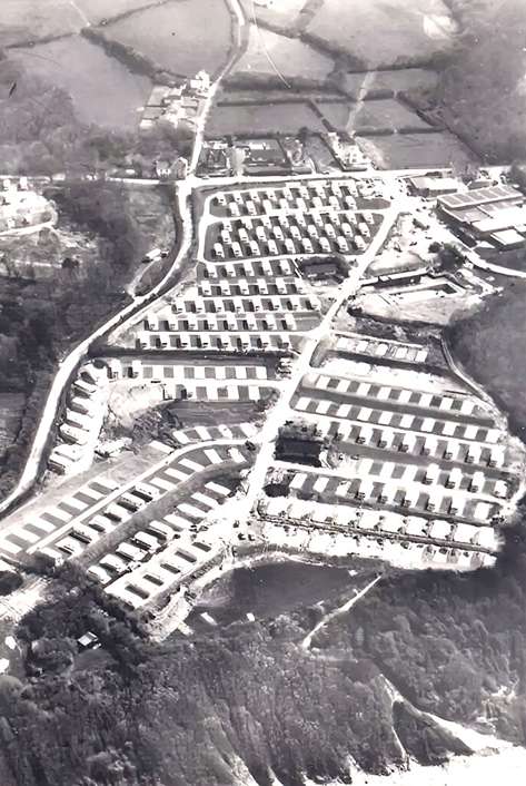 Holimarine New Quay Aerial view