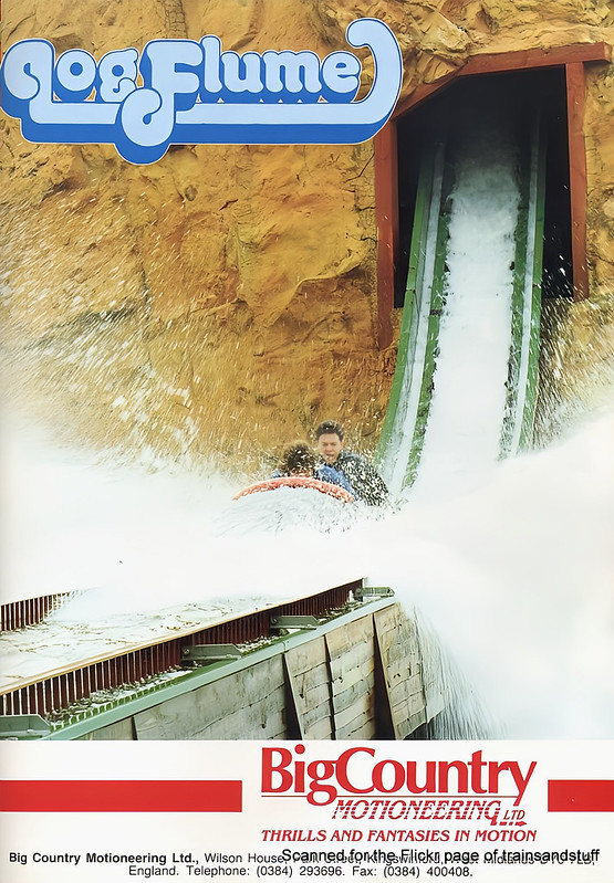 Log Flume At American Adventure