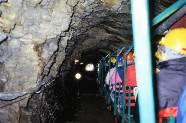 Miner's Tramway at Llechwedd Slate Caverns 2001