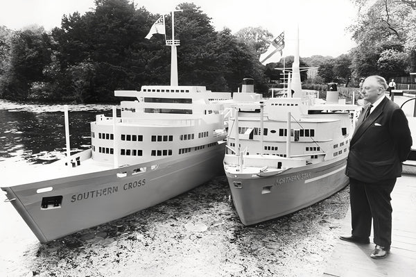 model boats at stapleford house