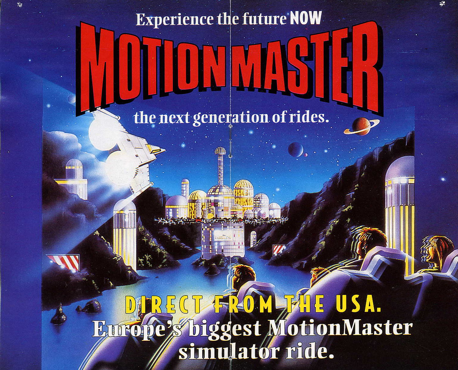 Motion Master Ride At American Adventure