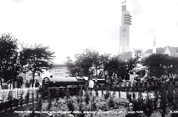 Butlins miniature railway at Glasgow empire exhibition 1938
