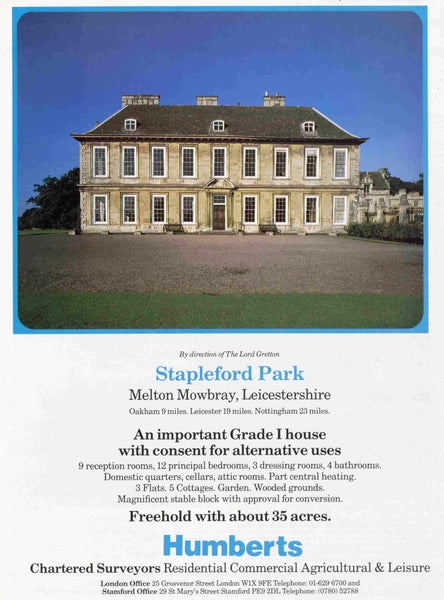 stapleford house for sale