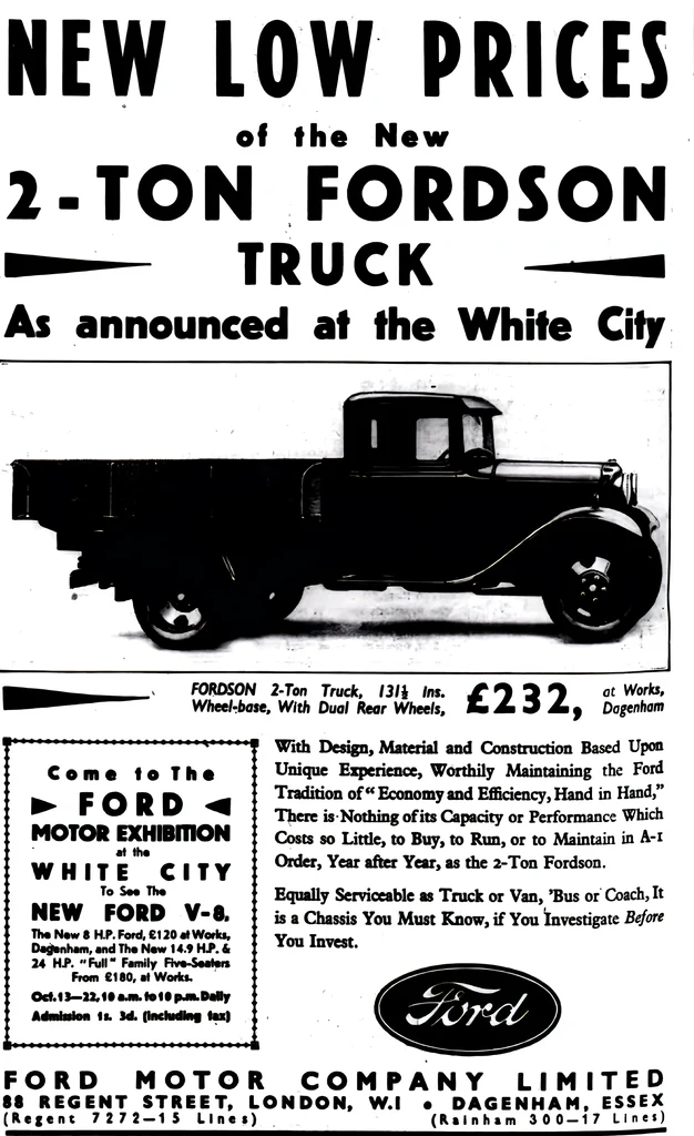 White City Ford Motor Show 1932