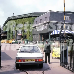 an austin ambassador entering the wimbledon lawn tennis club 1984 52741873543 o