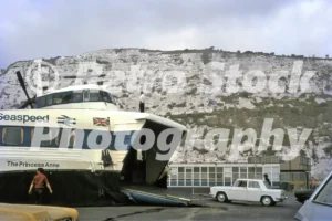 The Princess Anne hovercraft, Dover 1973