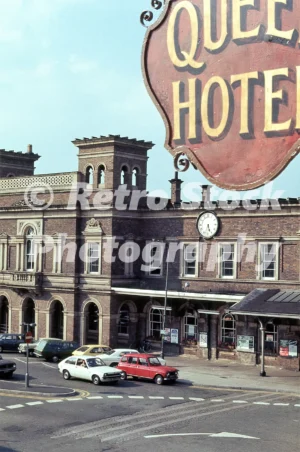 chester railway station from the queen hotel chester 1977 52152400269 o